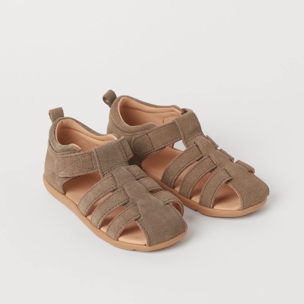 NWT H&M Brown Kids Sandals